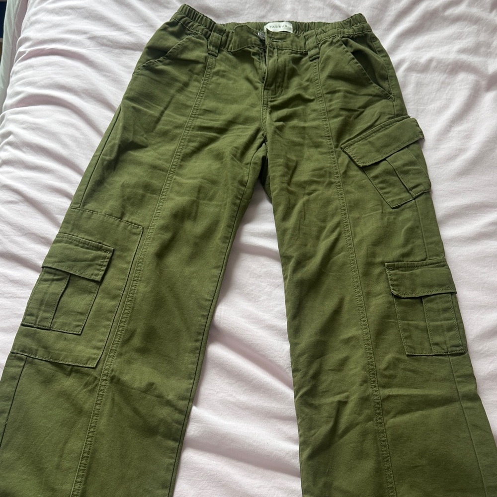 PacSun Sage Green Low Rise Pants